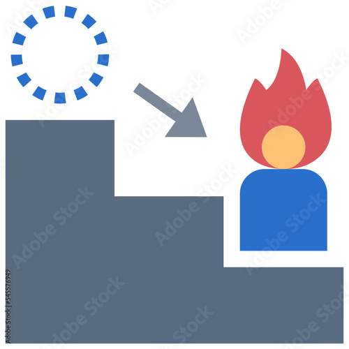 ranking flat style icon