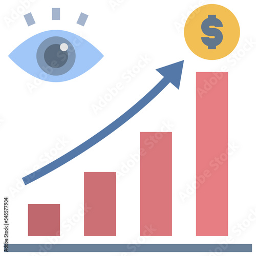 view flat style icon