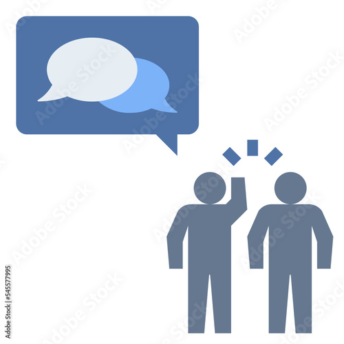 viralmarketing flat style icon