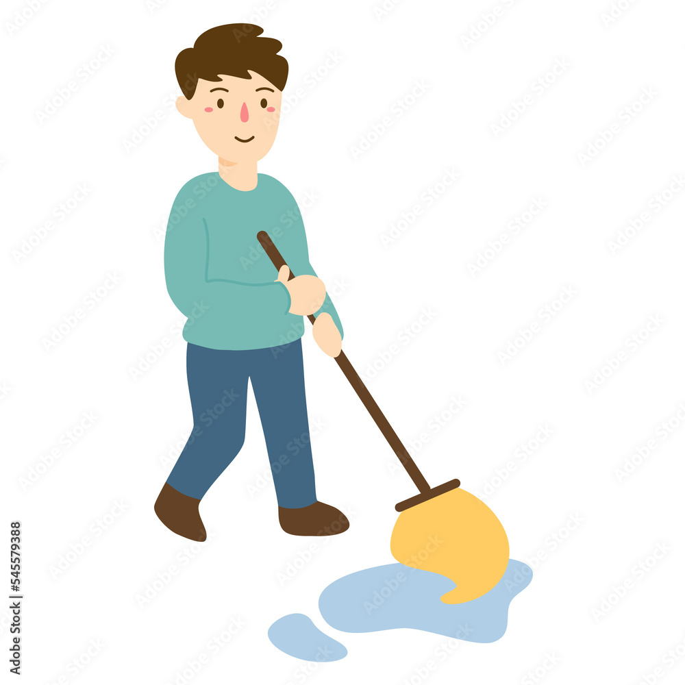 People cleaning their house People cleaning their house