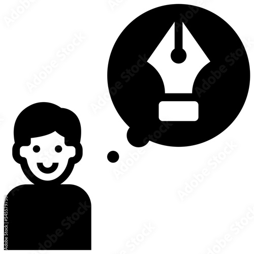 creator glyph style icon