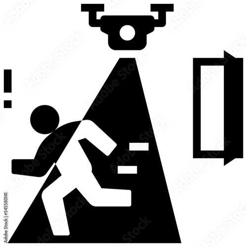 escape glyph style icon