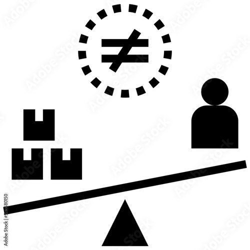 excess glyph style icon