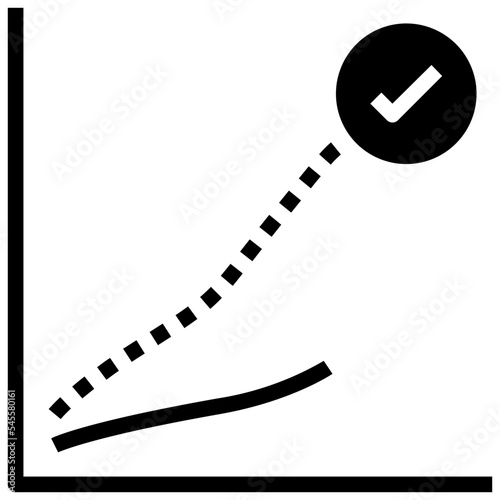 expectation glyph style icon