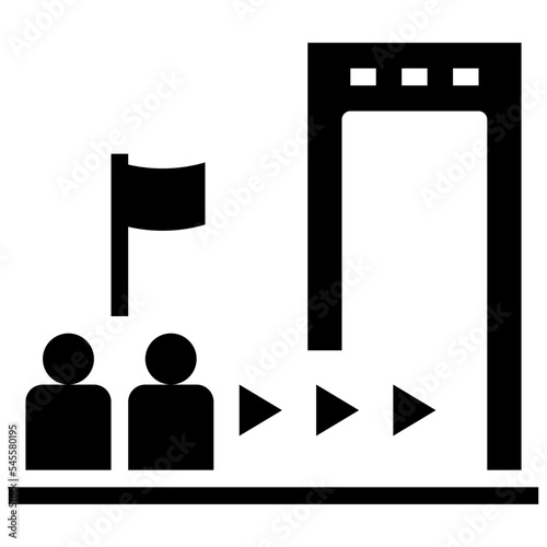 fast glyph style icon