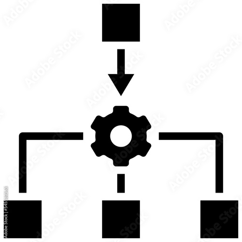 lean glyph style icon