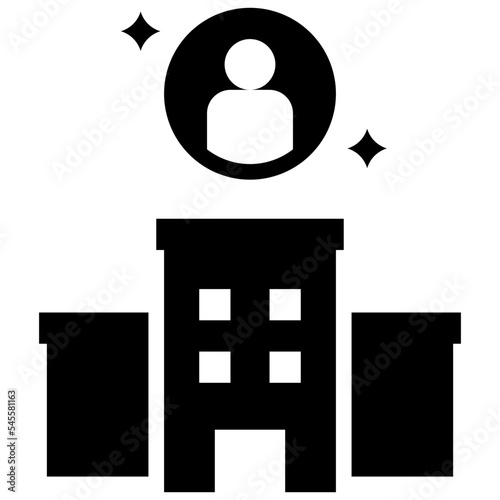 private glyph style icon