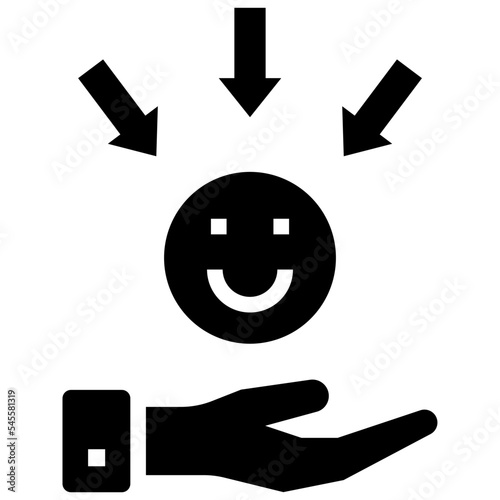 receiver glyph style icon