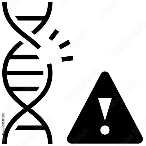 risk glyph style icon