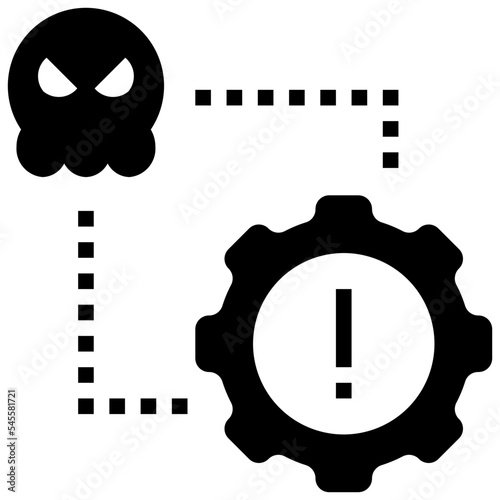 system glyph style icon