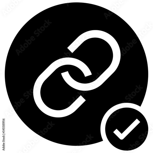 verify glyph style icon