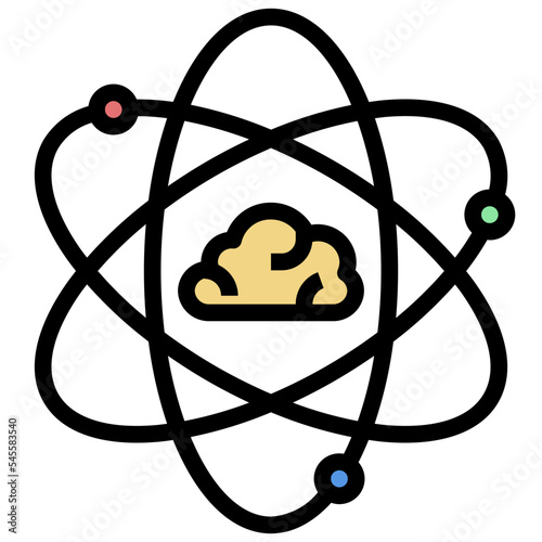 behavioral filled outline style icon