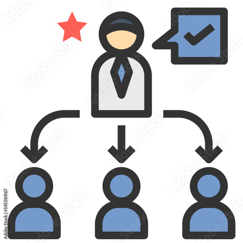 consult filled outline style icon