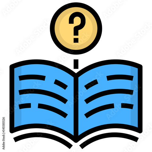 hypothesis filled outline style icon