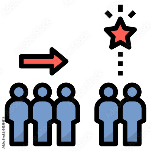 neologism filled outline style icon