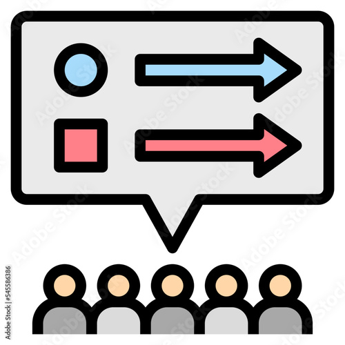 norms filled outline style icon