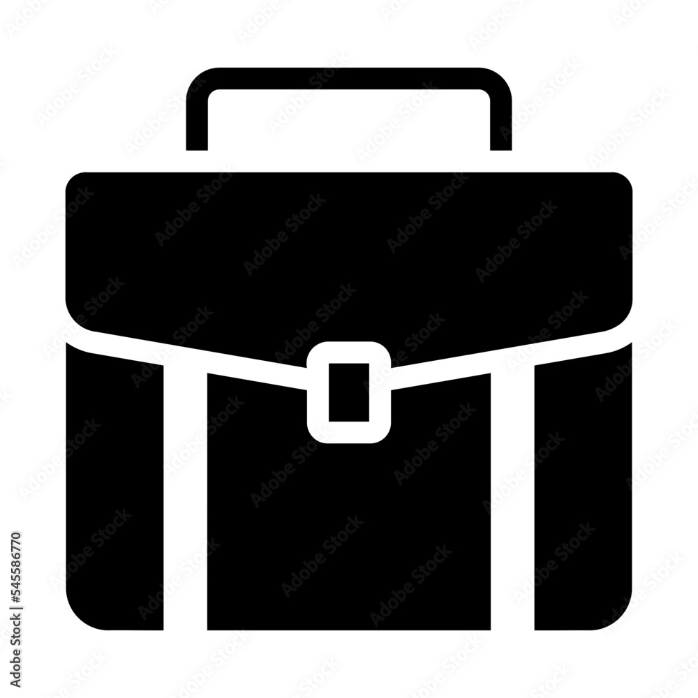 briefcase glyph icon briefcase glyph icon