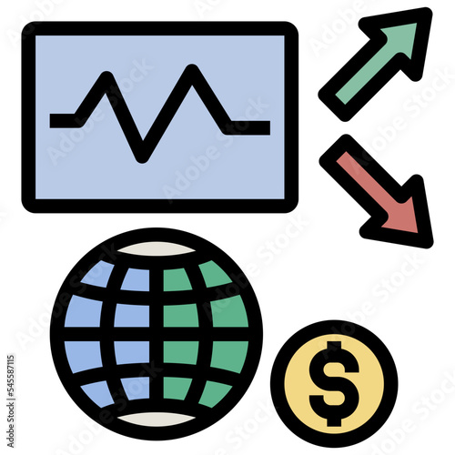 prospect filled outline style icon