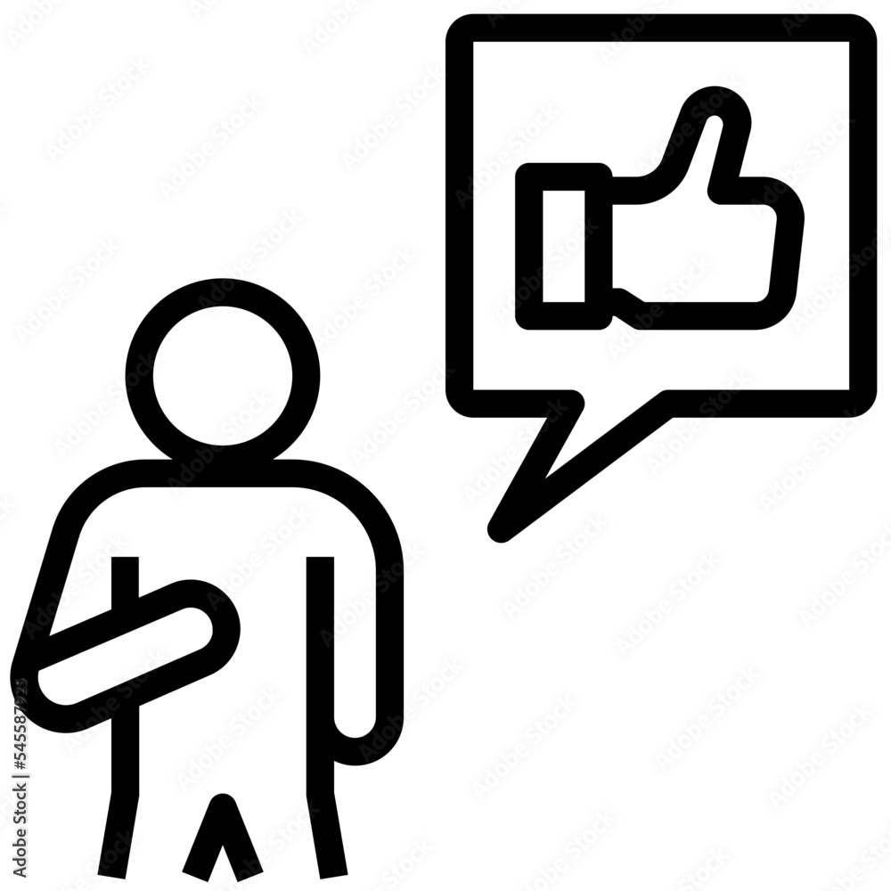 self confident outline style icon self confident outline style icon