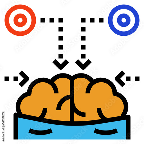 stimulation filled outline style icon