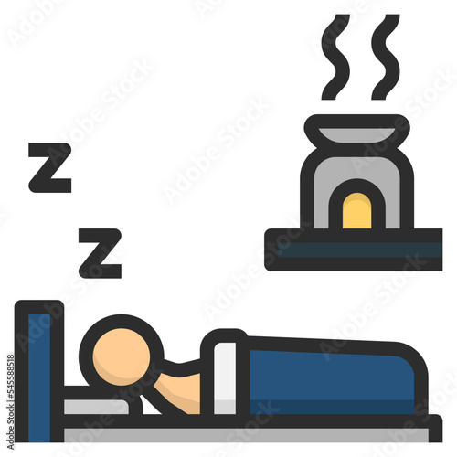 therapy filled outline style icon