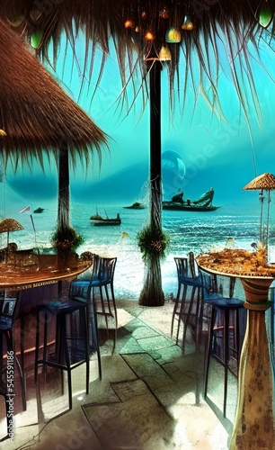 Tropical bar