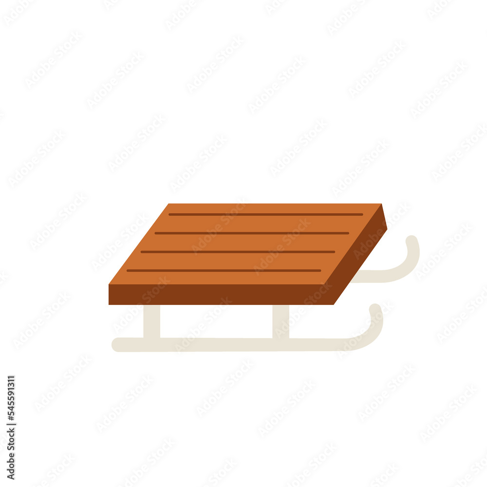 Cartoon wooden sledge PNG file with transparent background. Cartoon wooden sledge PNG file with transparent background.