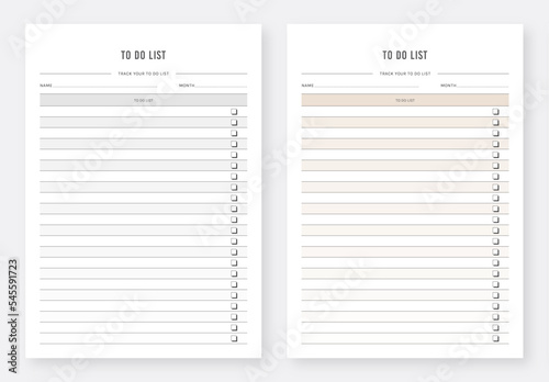 To Do List. Daily Note Planners. Checklist template. Checklist planner. To Do list notes. to-do list. Daily Schedule & Agenda Planner. Daily to-do list. Set of Minimalist Planners. photo