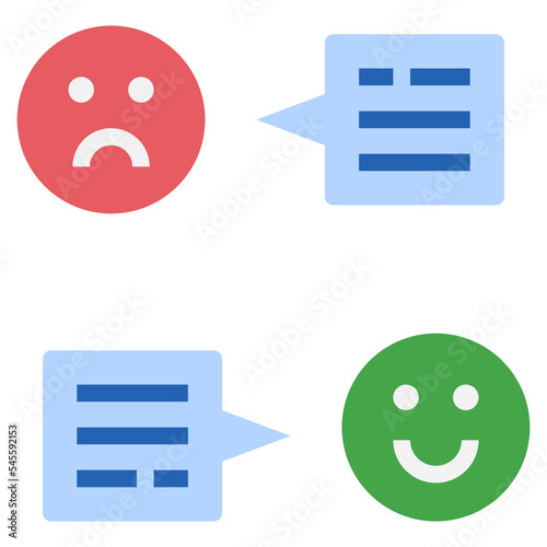 consult flat style icon