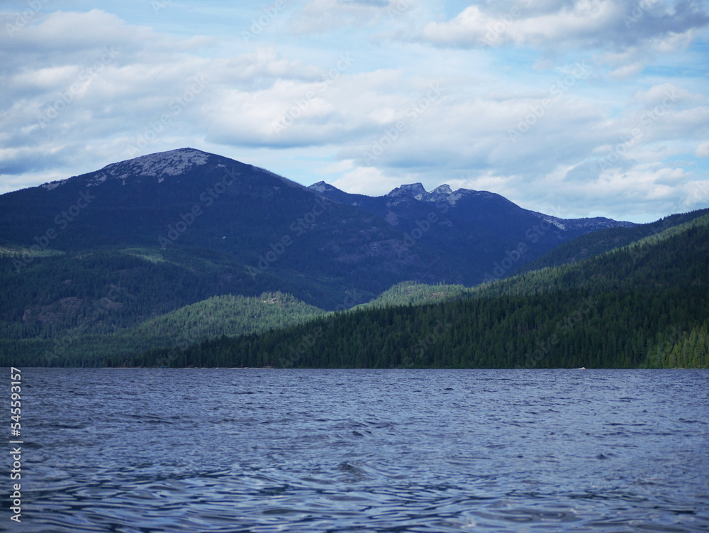 lake and mountains lake and mountains