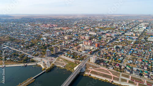 aerial view of the city © Vladimir