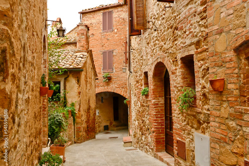 Montisi  borgo medievale in provincia di Siena. Toscana  Italy