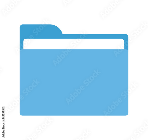 File vector icon. File folders vector icon.