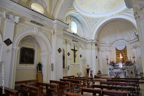 Serrara Fontana - Interno della Chiesa di Santa Maria del Carmine photo