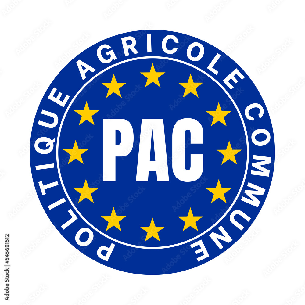 Symbole PAC politique agricole commune Symbole PAC politique agricole commune