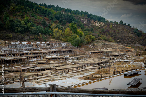 Valle Salado de Salinas de Añana, Álava, España photo