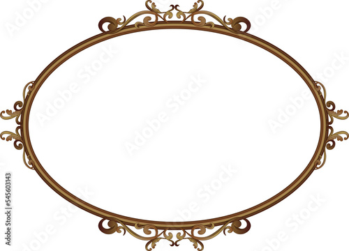 frame with gold