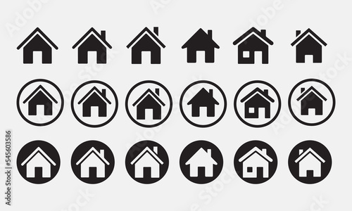 home page icon design for website