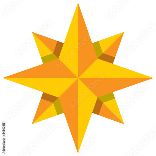 star flat icon