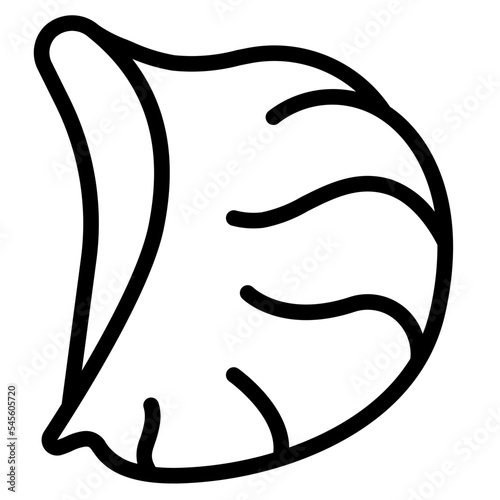 dumplings line icon
