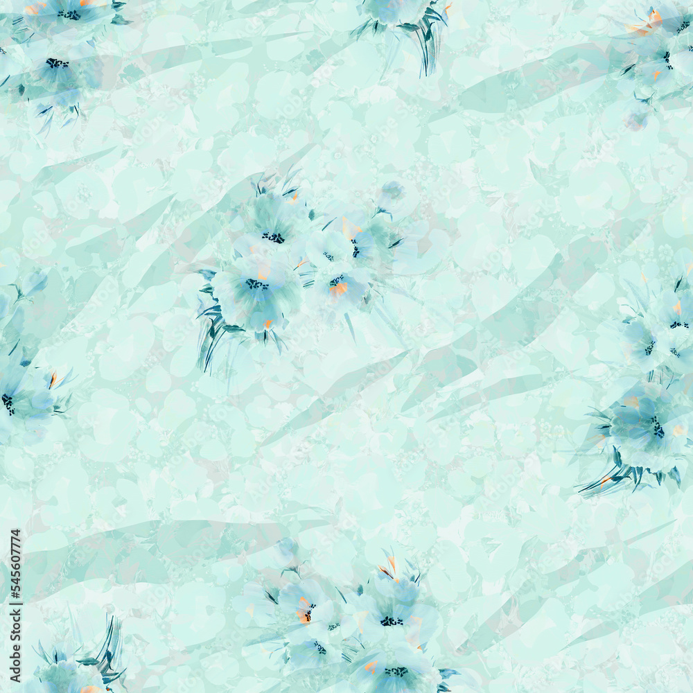 Abstract seamless graphic print