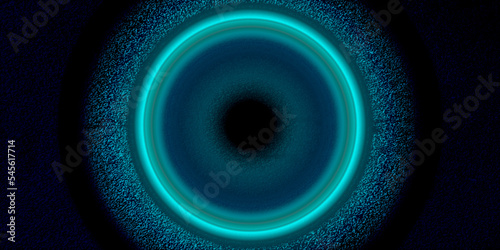 abstract blue tunnel, texture powerful electrical discharge, and lightning strike impact wall realistic on the circle. Ball lightning, magical effect design dark reflection.