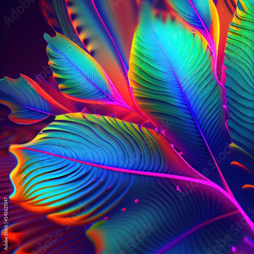 fractal colorful background