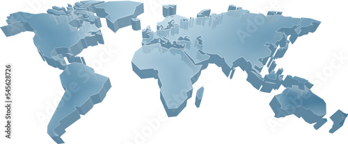 An abstract world earth map global background