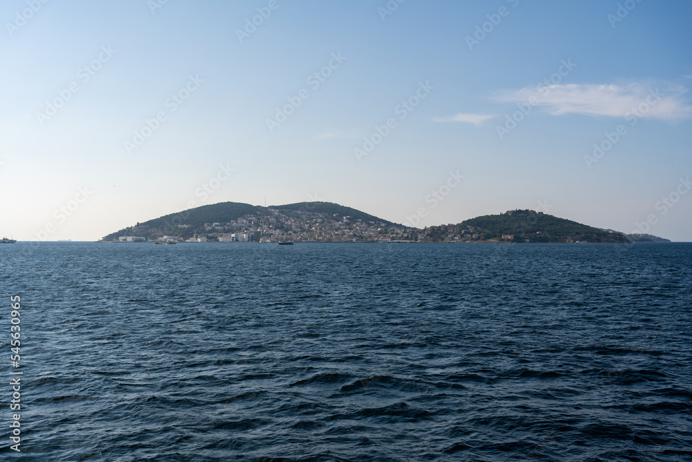 Istanbul Turkey- 11 12 2022. Princes' Islands. Princes' Archipelago Turkey. Turkish name: Adalar. Istanbul Turkey- 11 12 2022. Princes' Islands. Princes' Archipelago Turkey. Turkish name: Adalar.