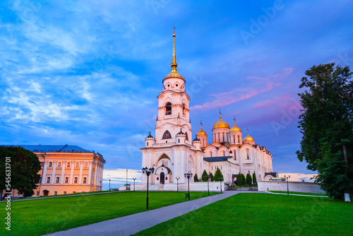 Obraz na plátně Dormition or Holy Assumption Cathedral, Vladimir