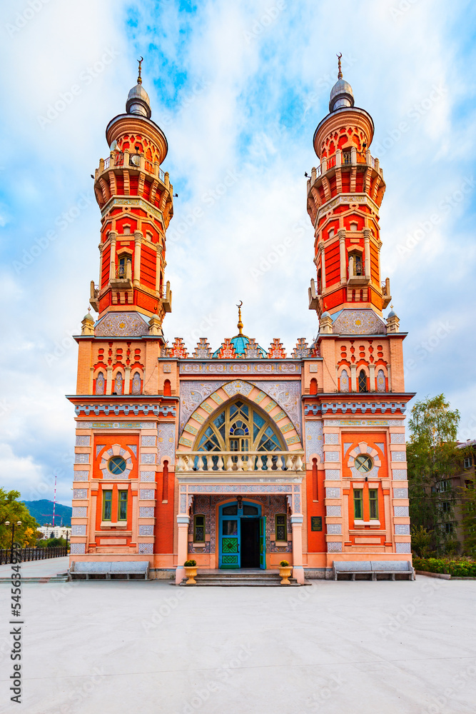Sunni or Mukhtarov Mosque in Vladikavkaz