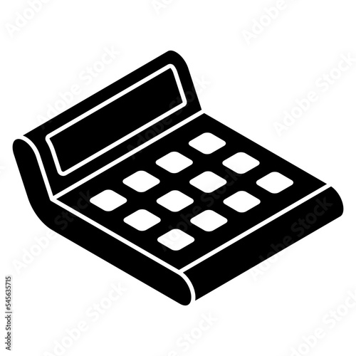       Modern style vector of calculator icon