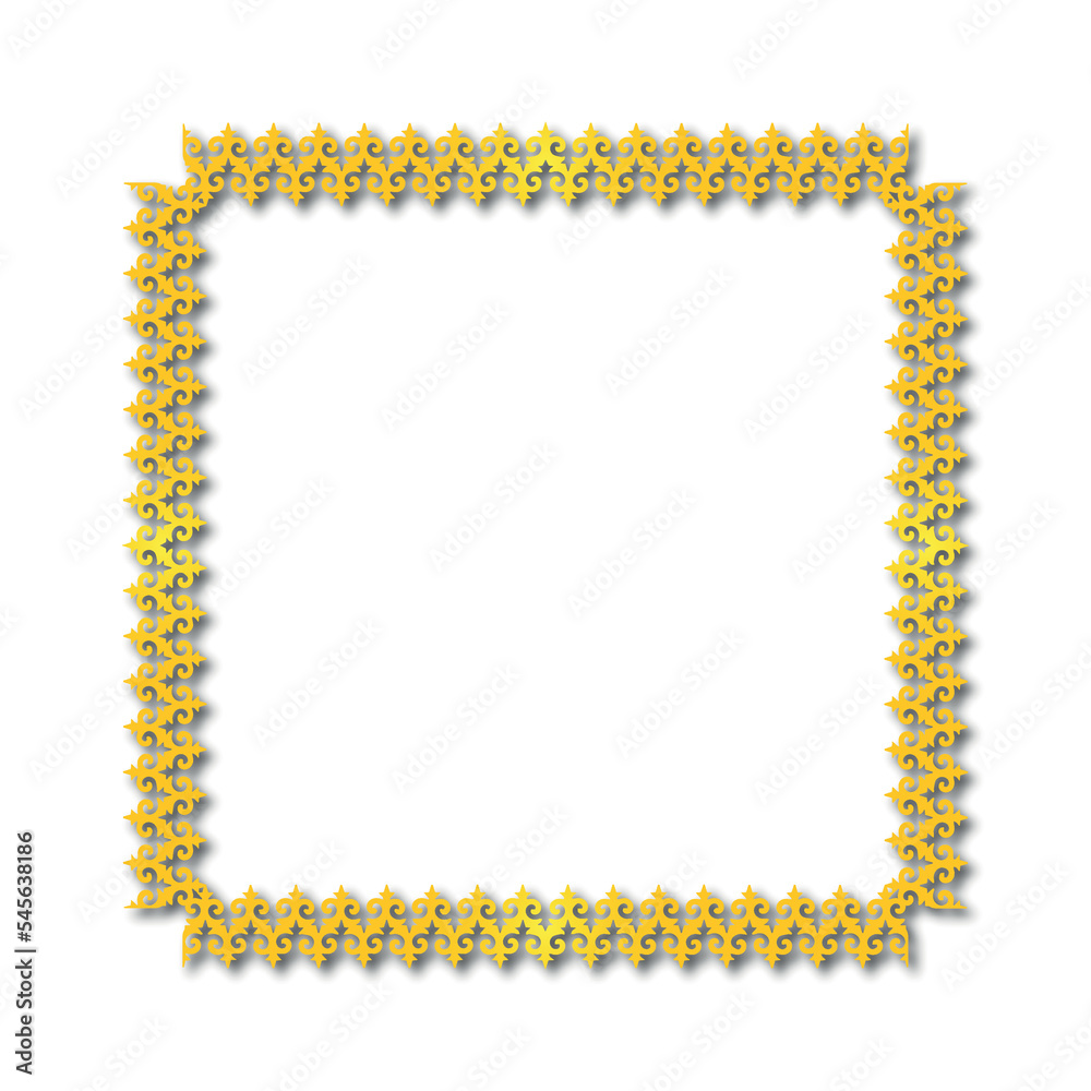 Obraz premium Frame, in the style of an ornament, Vector illustration eps 10, Art. 