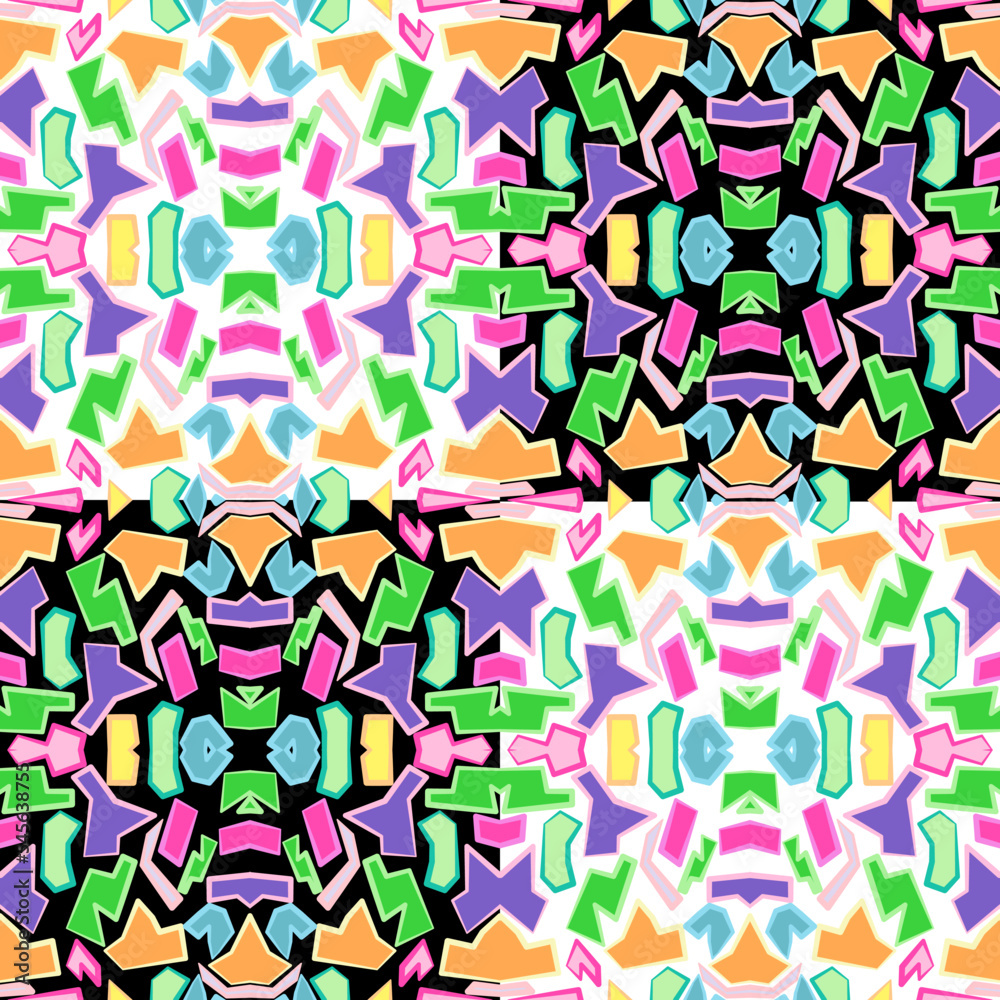 Obraz premium seamless pattern with flowers